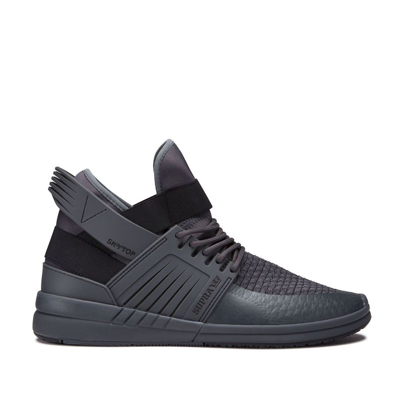 Supra Skytop V High Top Schuhe Damen - DunkelGrau ZZU54162